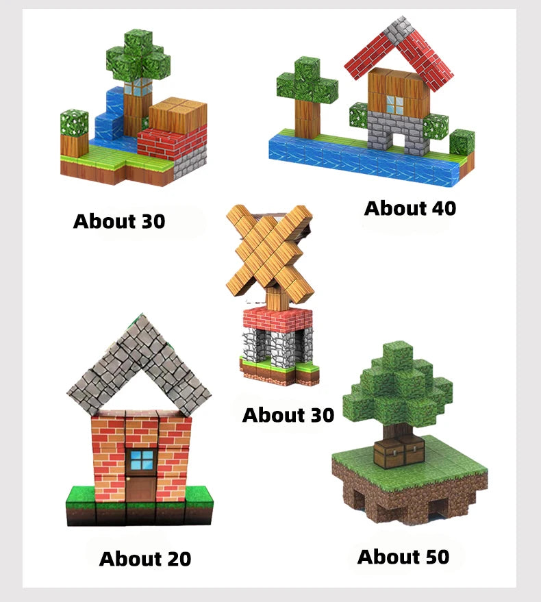 Blocs de Construction Magnétiques